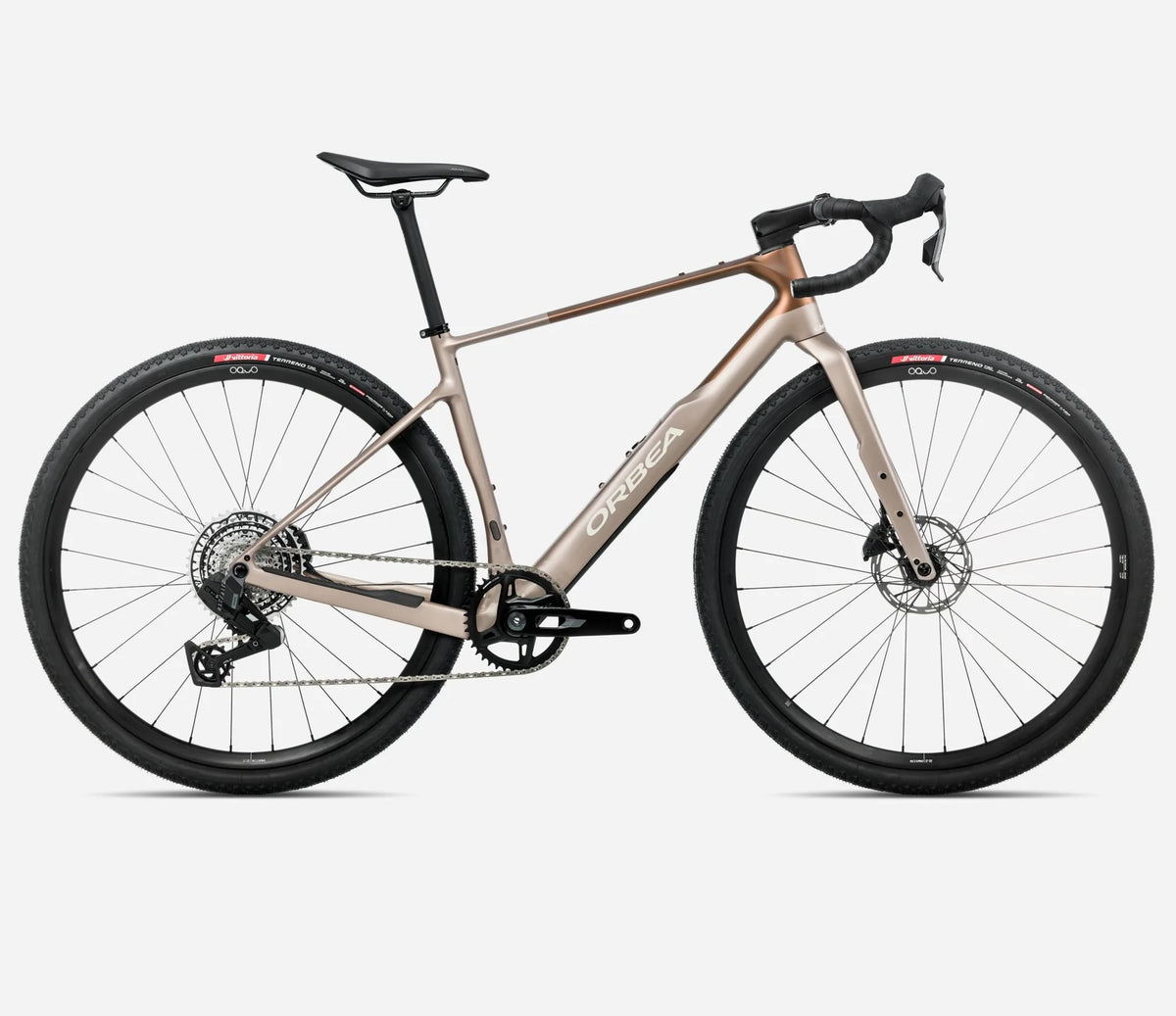 Orbea Terra M31eTEAM 2026 L Nickel - Met Cinnamon (Matt)
