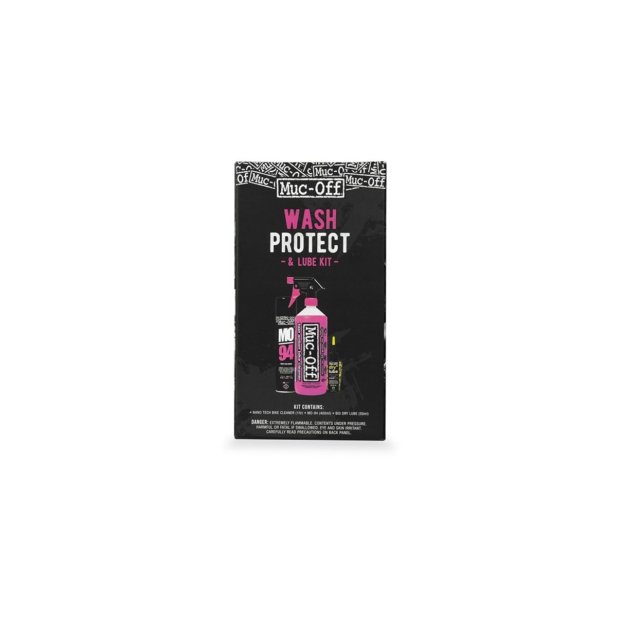 MUC-OFF Wash, Protect and Dry Lube Kit